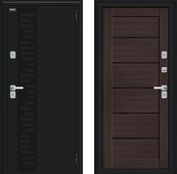 Дверь Браво Thermo Техно Декор П22 (Т) Wenge Veralinga